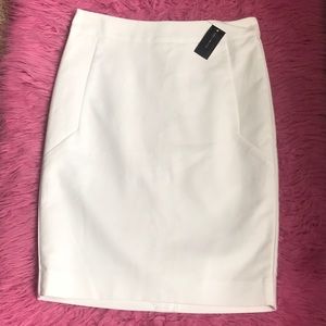 White Pencil Skirt